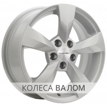 Khomen Wheels KHW1504 (15_Polo) 6x15 5x100 ET40 57.1 F-Silver